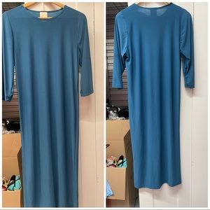 Zadie B’s solid layering dress .